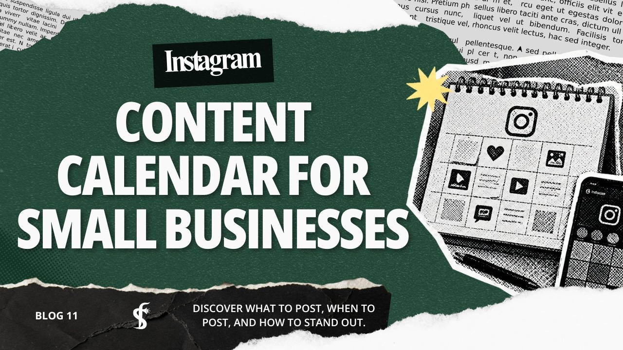 Instagram content calendar for small businesses