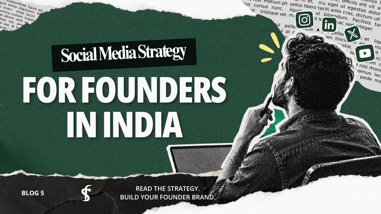 Social media strategy for founders in India